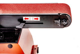 Sherwood 6 x 9in Belt and Disc Sander showcasing vertical and horizontal belt rotation