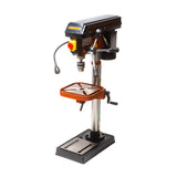 Sherwood Benchtop Drill Press 550W Portable: Side view showing compact design and sturdy construction