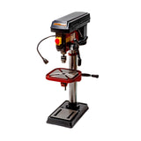 Sherwood Benchtop Drill Press 750W Portable angled view showing the precision and durability for woodworking tasks