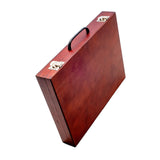 Baladonia Wood Carving Tools Starter Set of 12 in wooden case with storage box, showcasing fine craftsmanship