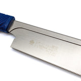 Razorsaw Miniature Dovetail Dozuki Japanese Saw 25.4TPI 180mm Blade in action, showcasing precise cuts and fine teeth
