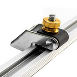 Australian-made Torquata Steel Flip Stop for T-Track Fence, low profile extension for precision woodworking setups