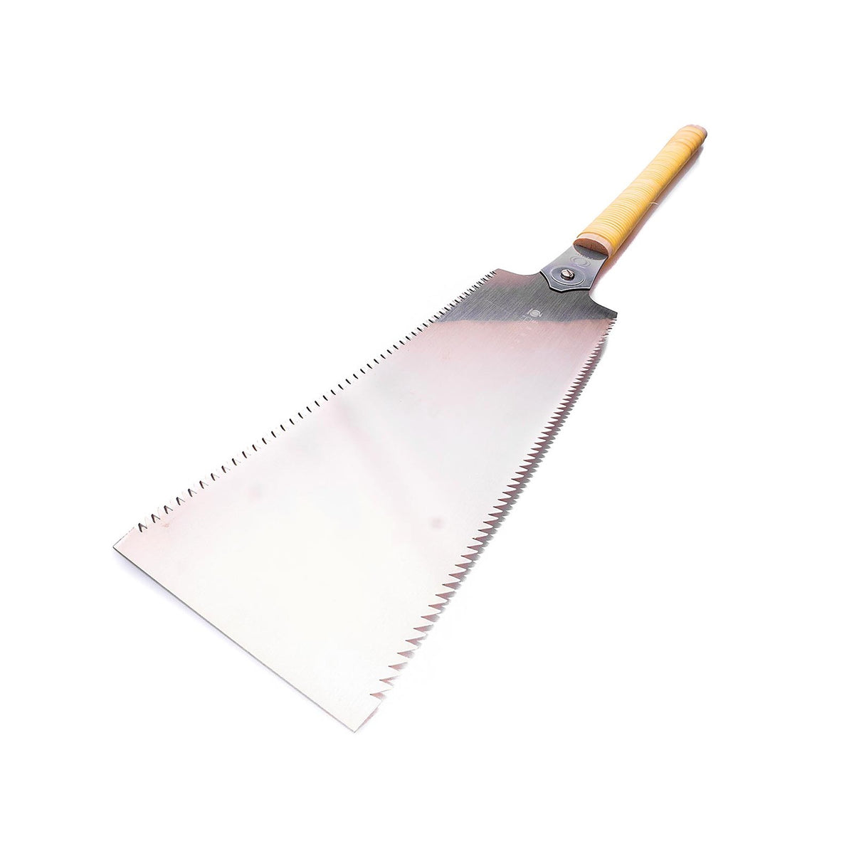 Razorsaw 616 Ryoba Japanese Saw with 4TPI rip cut and 8.5TPI cross cut blades in action