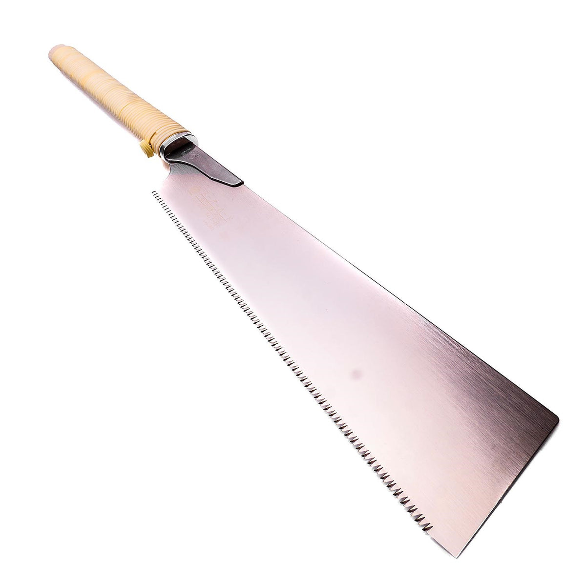 Razorsaw Crosscut Kataba Japanese Saw 15TPI 270mm Blade in use on wood board