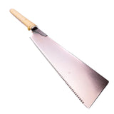 Razorsaw Crosscut Kataba Japanese Saw 15TPI 270mm Blade in use on wood board