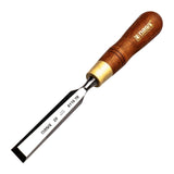 Narex Set of 6 Premium Bevel Edge Cabinet Chisels in Wooden Case, displayed in well-crafted wooden case