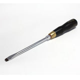 Narex flat-blade screwdrivers for slotted screws, hexagonal shaft design with nut at top