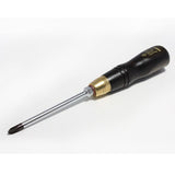 Narex Phillips head screwdriver with hexagonal shaft and nut detail