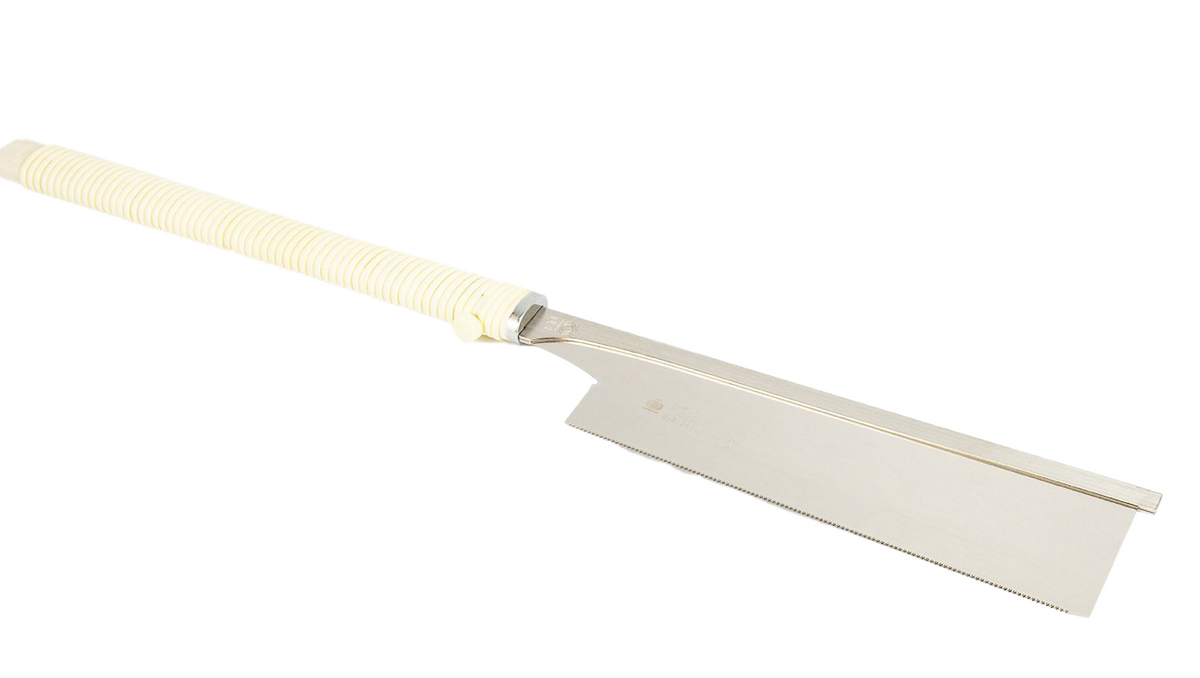 Razorsaw Deep Cut Fine Finish Dozuki Japanese Saw 240mm Blade in action, showcasing precision cuts with ultra-thin blade