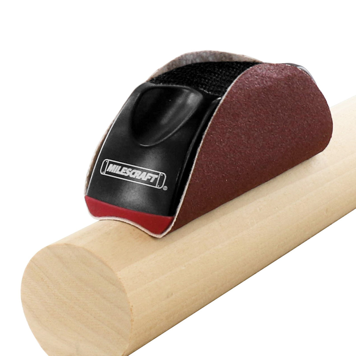 Milescraft SandPlane Hand Sander with Interchangeable Profiles in Action