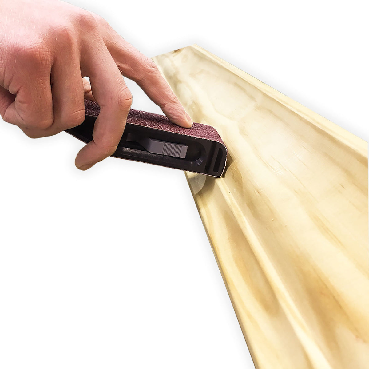 Milescraft SandDevil 1.5 Hand Sander with 5 sanding surfaces for precise manual sanding