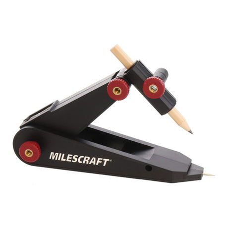 Handheld Milescraft ScribeTec scribing tool for precise woodworking projects
