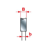 Freud Industrial Timber Frame Mirror Finish Fine Cut Off Saw Blade in action