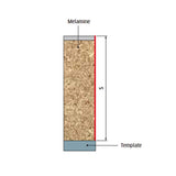 Freud 12.7mm Flush Trim Router Bit on Wood Grain Surface