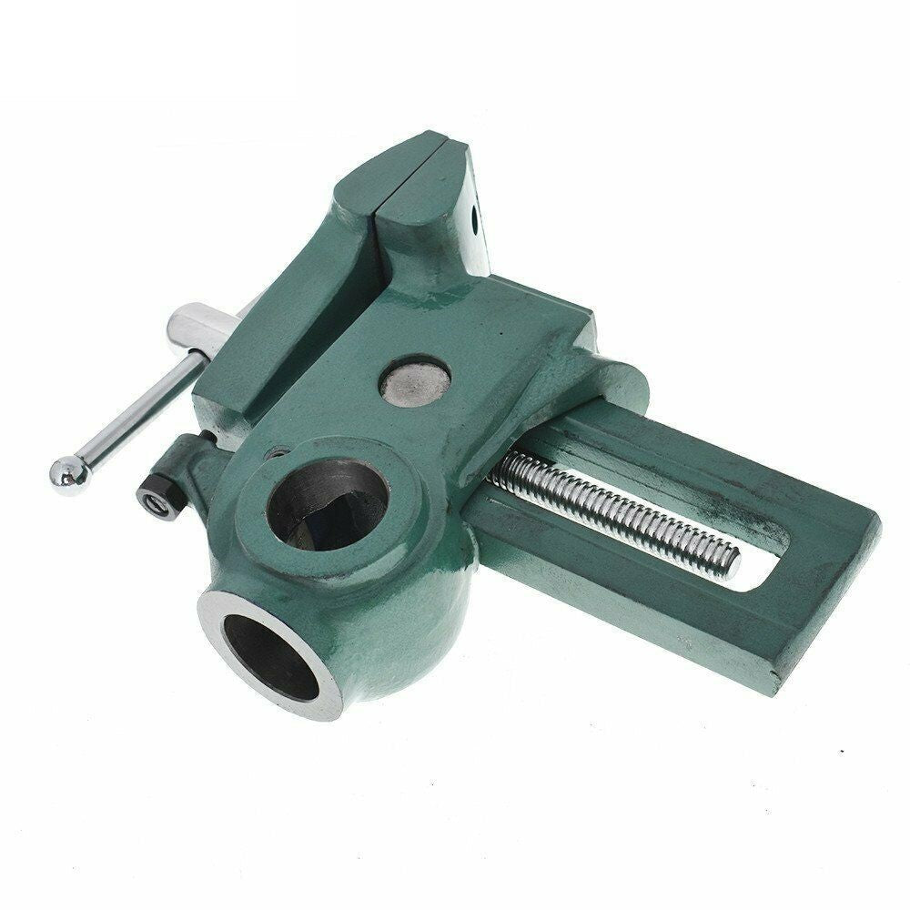 Torquata Parrot Vice 125mm Capacity: Swivelling machinist's vice in workshop setting