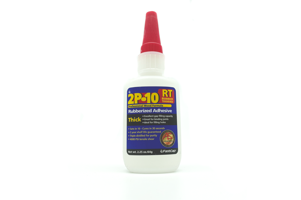 FastCap 2P-10 RT Thick Glue - Rubber Toughened 63ml woodworking adhesive product image