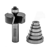 Torquata Rebate Router Bit Set 1/2in Depth 1/2in Shank in action, creating precise rebates with ease