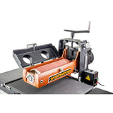 Sherwood 16in Drum Sander with Open Stand, showcasing sleek design and powerful performance