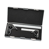 iGaging 150mm & 300mm Combination Squares in Storage Case - Precision measuring tools for woodworking projects
