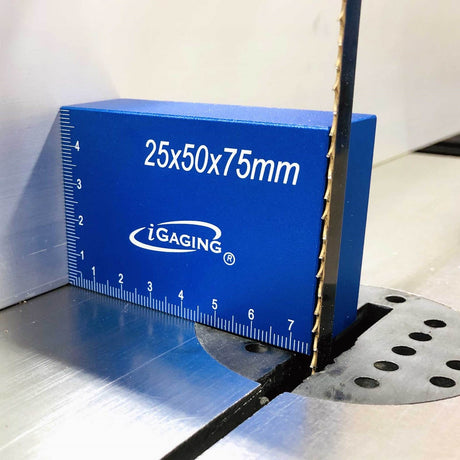 Precision machined iGaging 15 Piece Setup Block Set in anodised aluminium for accurate machine setups