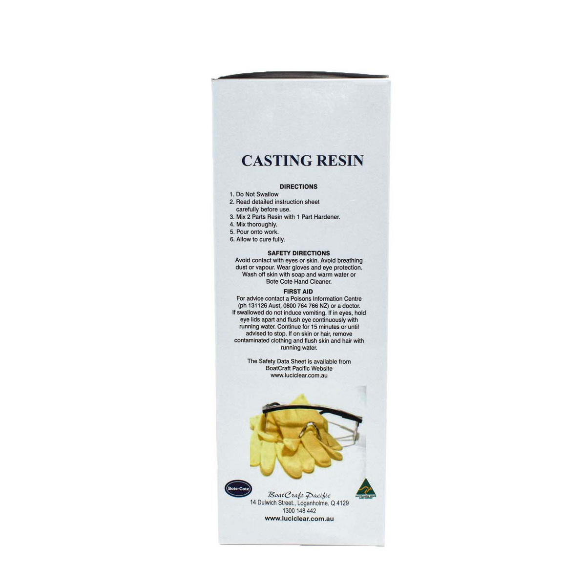 Luci Clear Casting Epoxy Resin - Deep pour resin for river tables and embedments