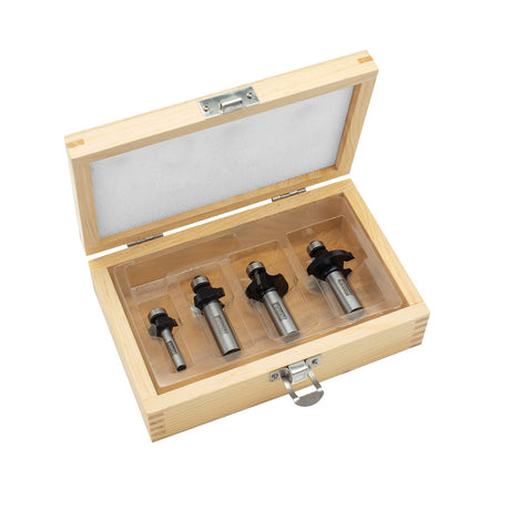Torquata Set of 4 Roundover Router Bits - Create smooth, rounded edges for your timber projects