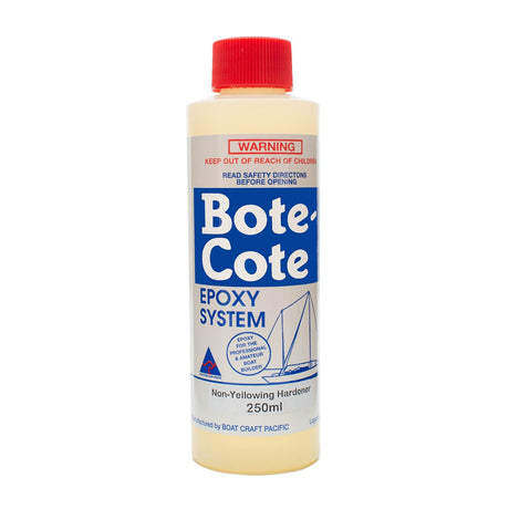 Bote-Cote Clear Hardener for Epoxy Resin - Specially formulated for wooden boat construction