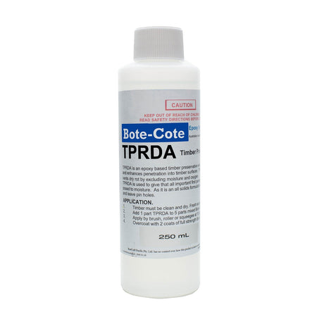 Bote-Cote TPRDA Epoxy Resin 250ml - Thin epoxy resin with fungus and bacteria for timber preservation