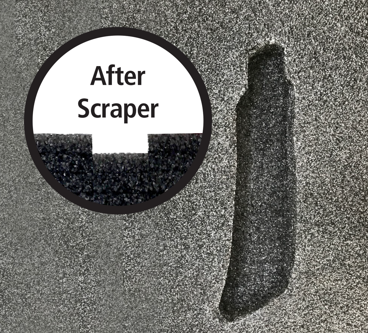 FastCap Kaizen Foam Scraper levelling tool in action, smoothing out tool cutouts