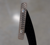 FastCap Kaizen Foam Scraper levelling tool in use on tool cutouts