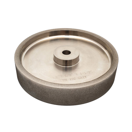 Sherwood CBN Grinder Wheel 200 x 40mm in action, showcasing its durability and precision grinding capabilities