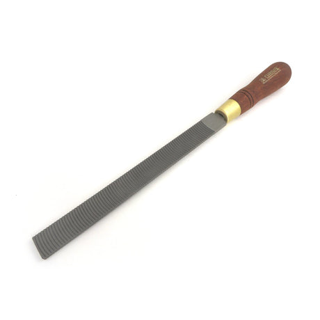 Narex Curved Milled-Tooth File for Woodworking - Sharply curved teeth for efficient shaping and finishing wood surfaces