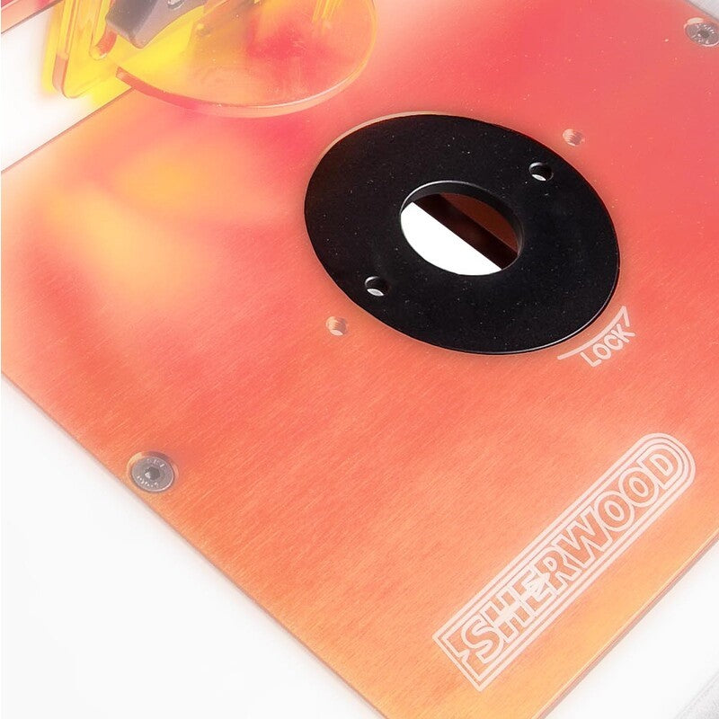 Sherwood Set of 4 Router Table Insert Rings for Precision Routing