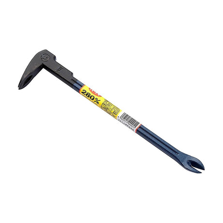 Bakuma Kajiya Japanese Nail Puller with in-line and right-angled claws, crafted from top-quality tool steel