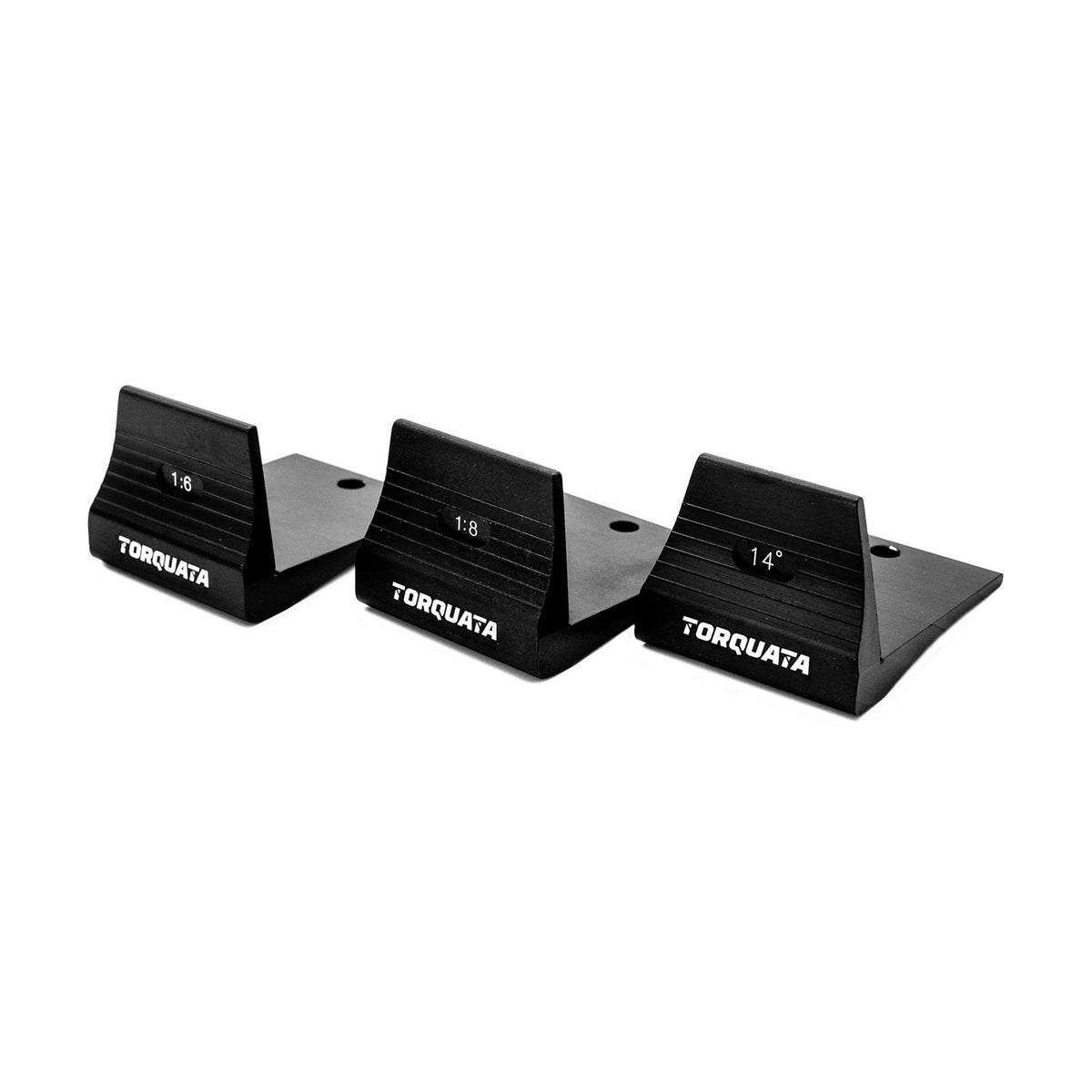 Torquata Set of 5 Layout Saddles for Dovetails and Box Joints, high-quality aluminium, anodised black for corrosion protection