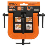 Pony Jorgensen Three-Way Edging Clamp in use on edge banding project