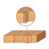 Freud Variable Height Finger Joint Router Bit creating strong joints for woodworking projects