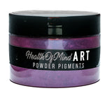Health of Mind Art Pop Pink 50g Pearlescent Pigment Mica Powder for Epoxy Resin in vibrant pink shade