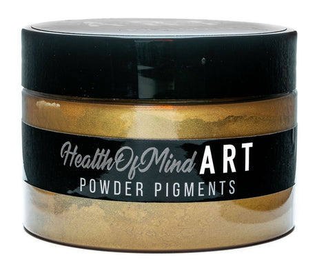 Rich Gold 50g Pearlescent Pigment Mica Powder for Epoxy Resin - Health of Mind Art - HoMA Pearlescent Powders - Australian Woodworking Tools Store