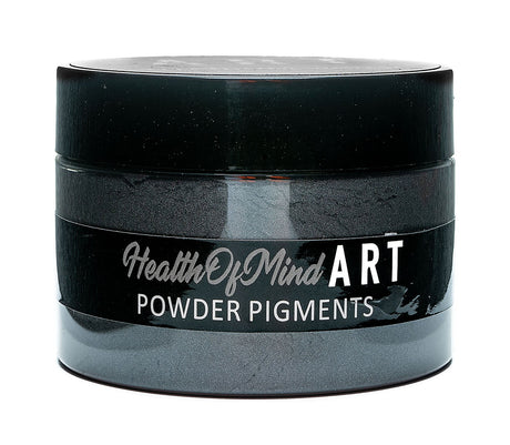 Health of Mind Art Titanium Silver Pearlescent Mica Powder for Epoxy Resin, 50g Australian Woodworking Tools Store