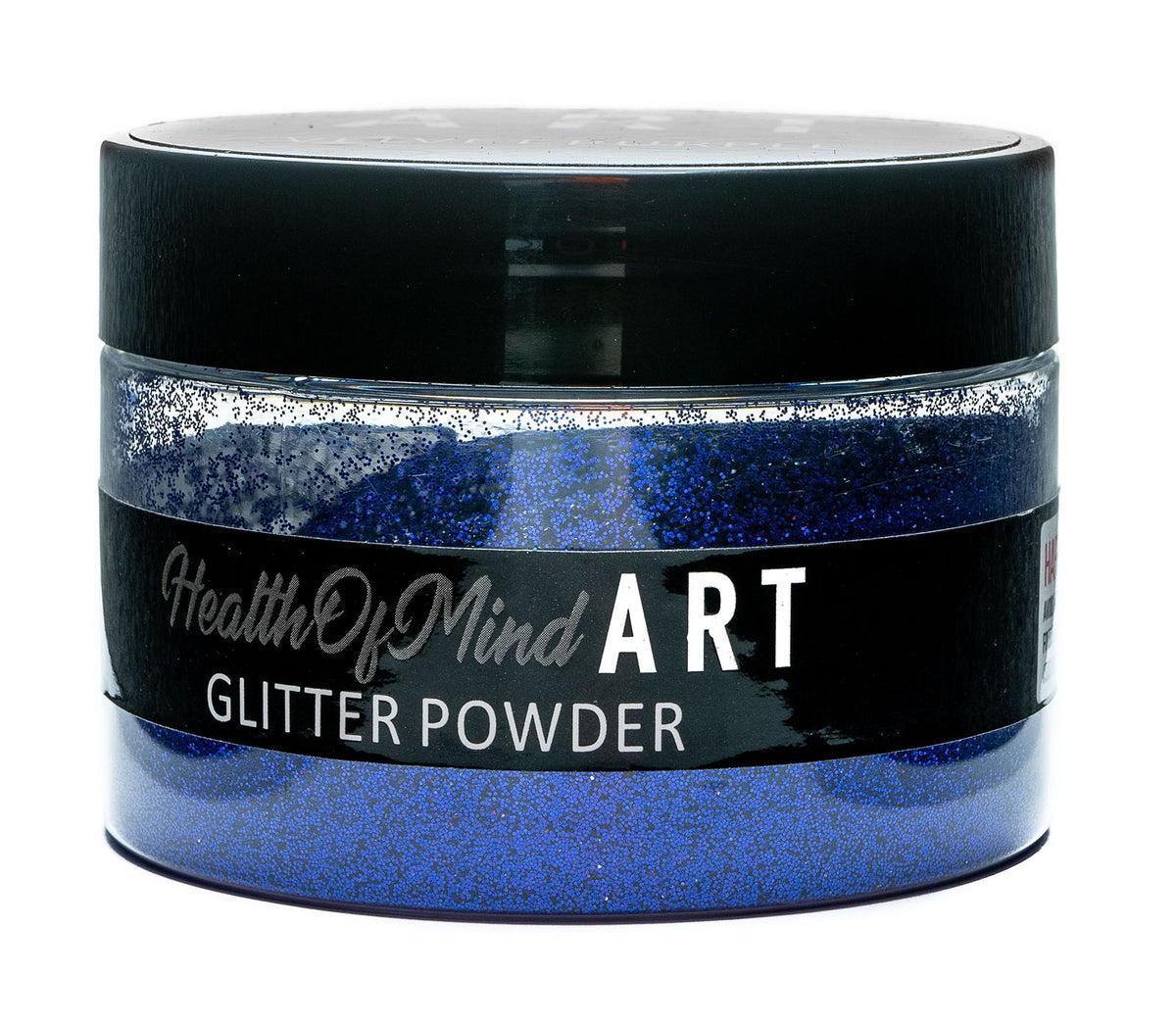 Health of Mind Art Velvet Purple 50g Metallic Glitter Powder for Epoxy Resin in packaging