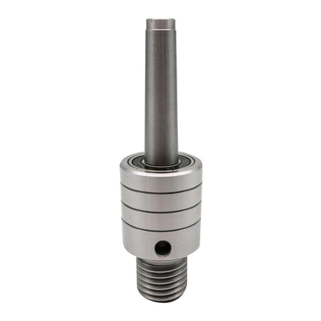 Torquata Threaded Live Centre MT2 for Wood Lathes in use on a lathe
