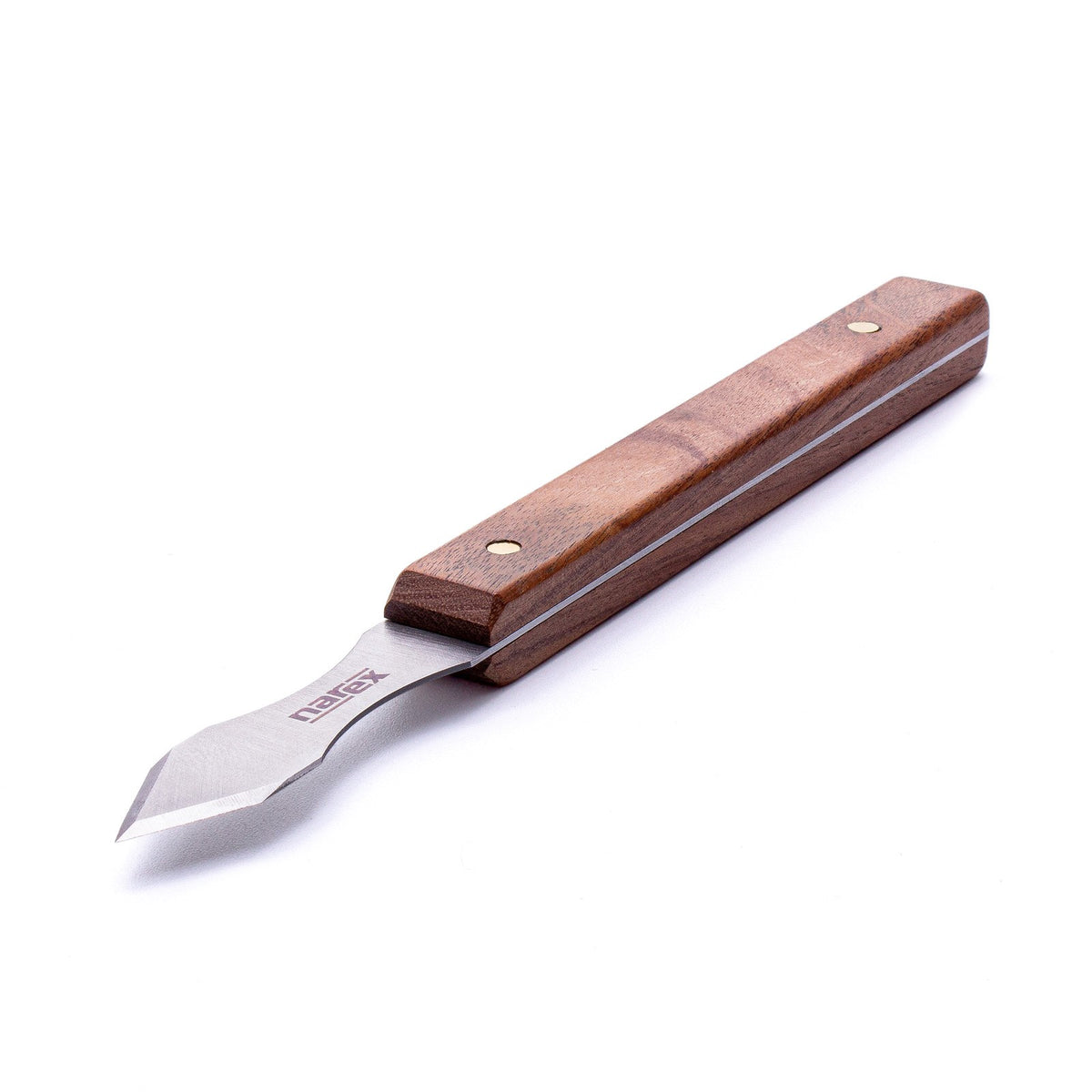 Narex Marking Knife Double Bevel for Left and Right Hand Use, 0.75mm blade thickness, finger indents