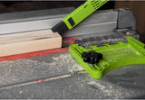 BOW Products PushPRO Push Stick with Replacement EVA Tips in action, enhancing wood safety and control