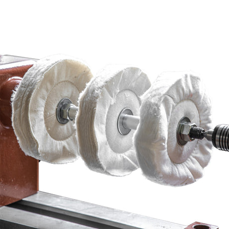 Torquata Triple Step Lathe Buffing Spindle for woodturning projects on lathe