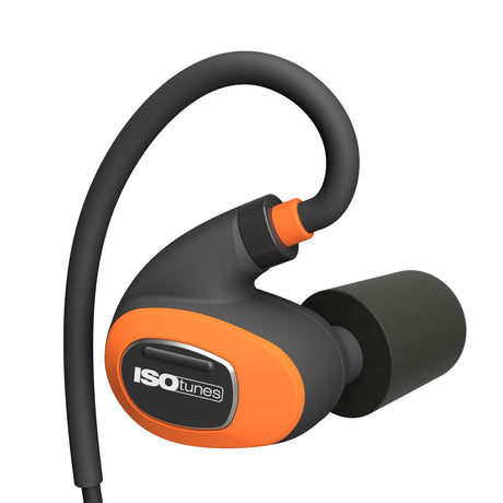 ISOtunes PRO 2.0 Bluetooth Noise-Isolating Earbuds in Safety Orange for Woodworking