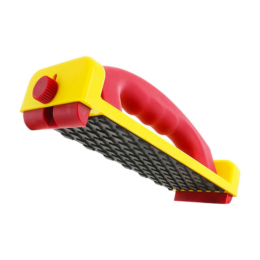 Milescraft GrabberPlus Push Block with locking heels for safe woodworking