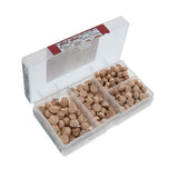 Milescraft Wood Plug Set, 300 decorative wooden plugs for 3/8in 1/2in holes in woodworking projects