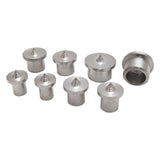 Milescraft Imperial Dowel and Tenon Centre Set for accurate dowel hole marking. Set of 8 steel centres for various hole sizes