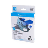 RZMask F1 Active Carbon Filters pack of 3 for M2 and M2.5 Dust Face Mask - Detail view